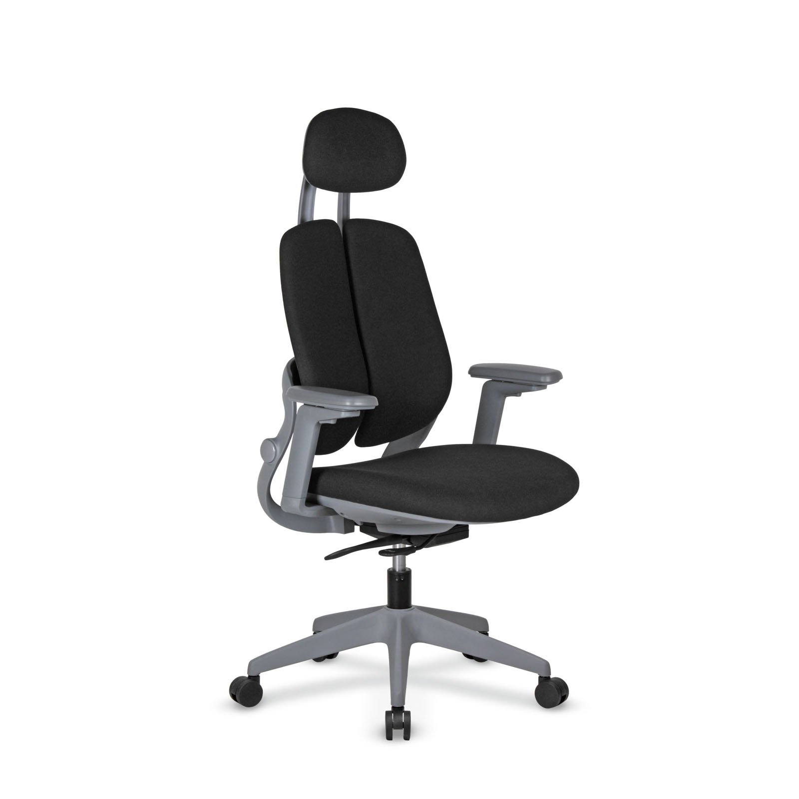 Bonita Gri Gövdeli Plastik Ayaklı Yönetici Koltukları