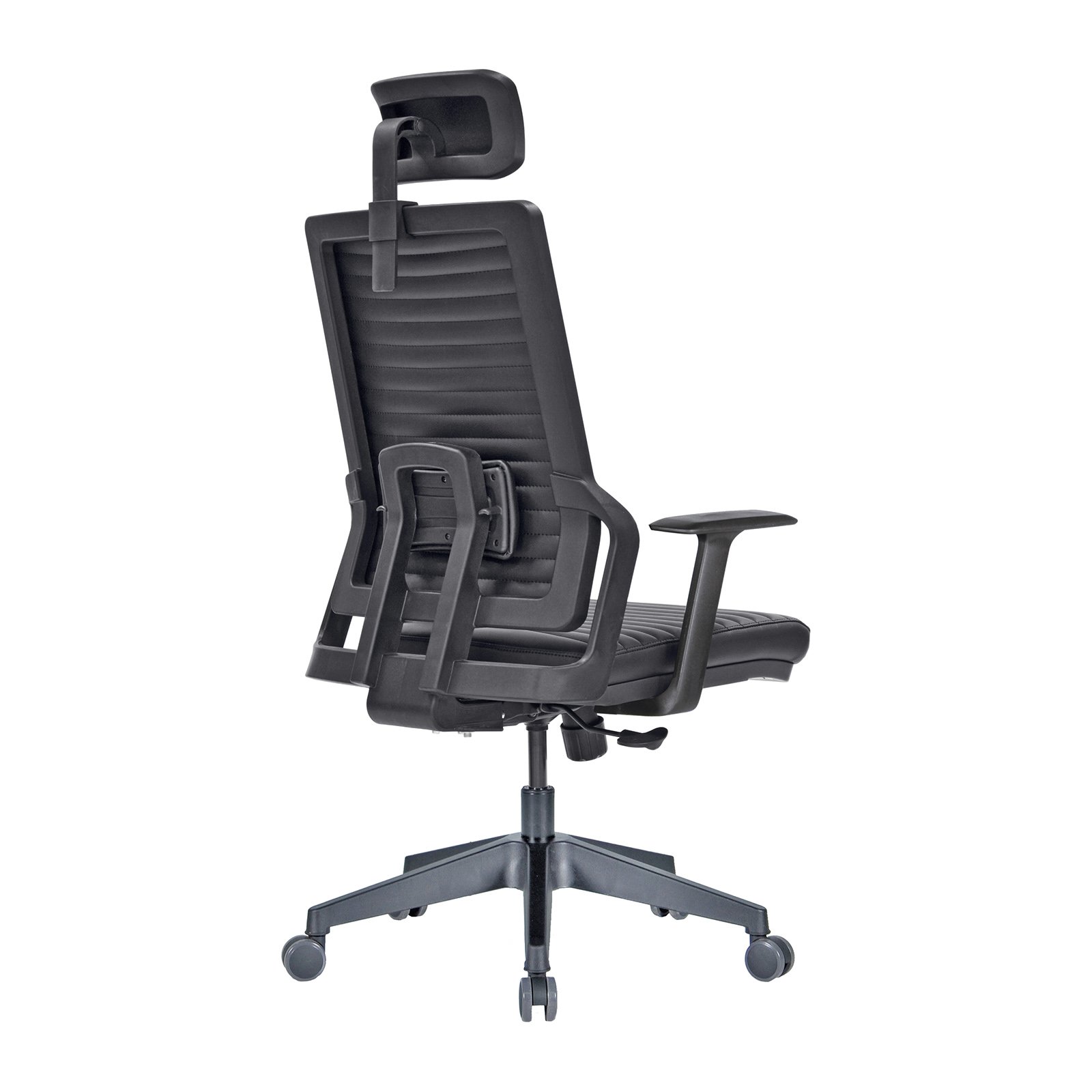 Tekno Plastik Kollu Plastik Ayaklı Çizgili Döşemeli Yönetici Koltukları