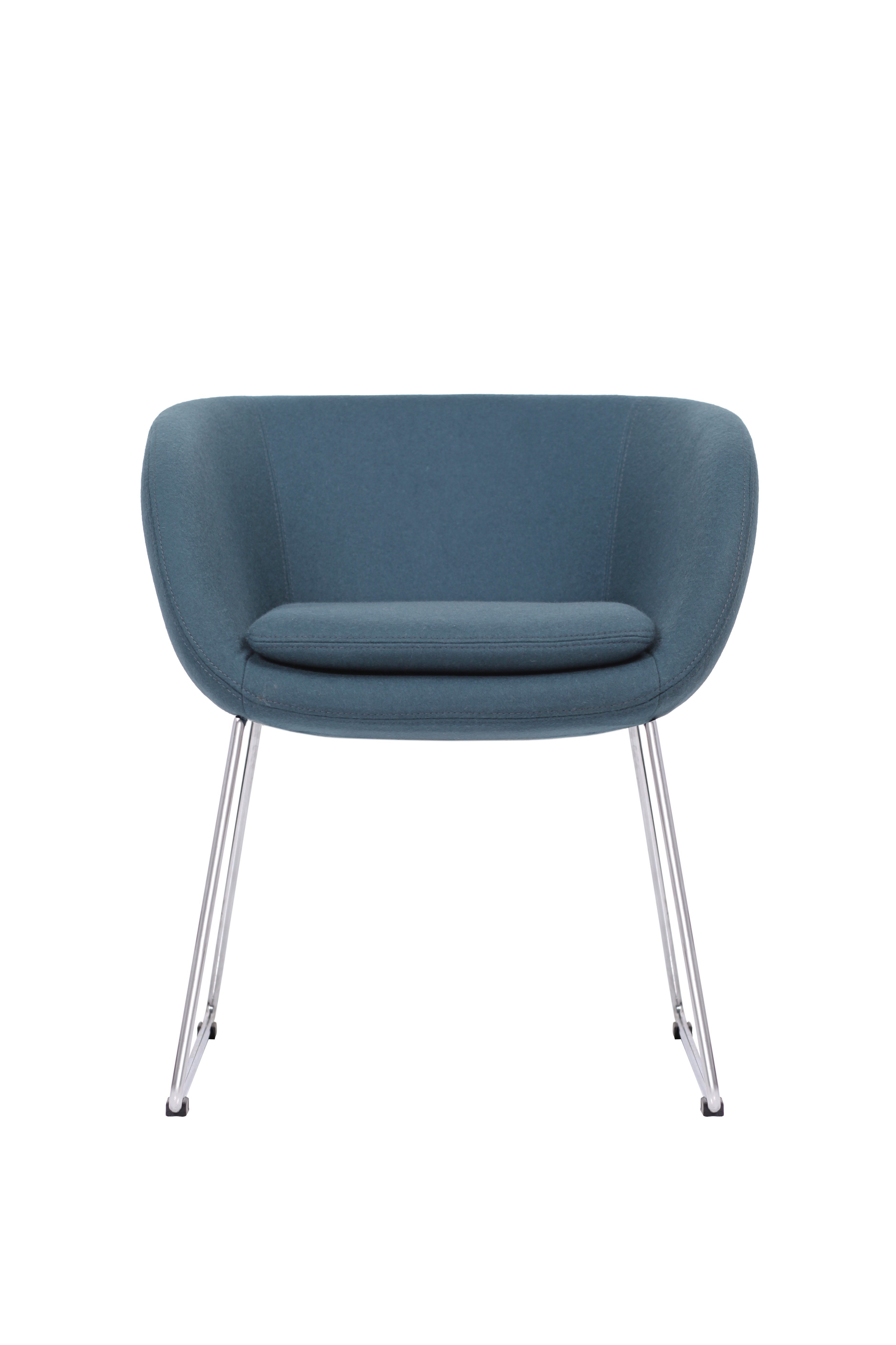 Nova Krom Ayaklı Misafir Koltukları