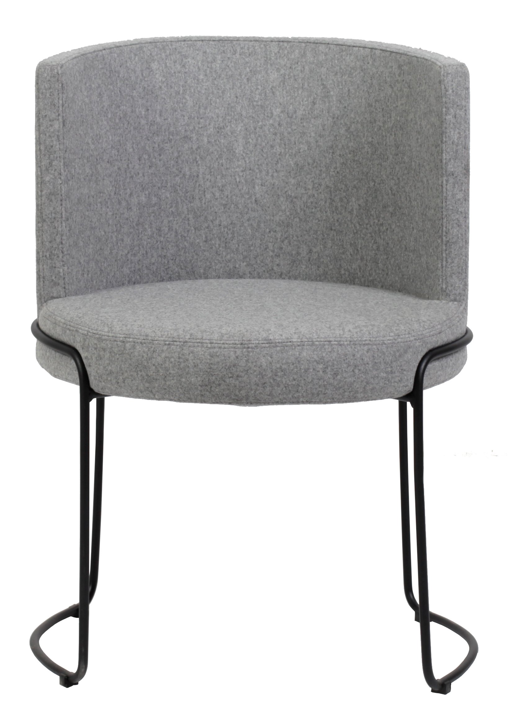 Pera Boyalı Metal Ayaklı Sandalyeler