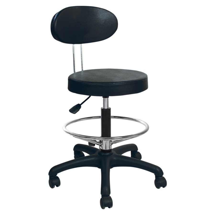 Tabure Arkalıklı Plastik Ayaklı Çemberli Tabureler