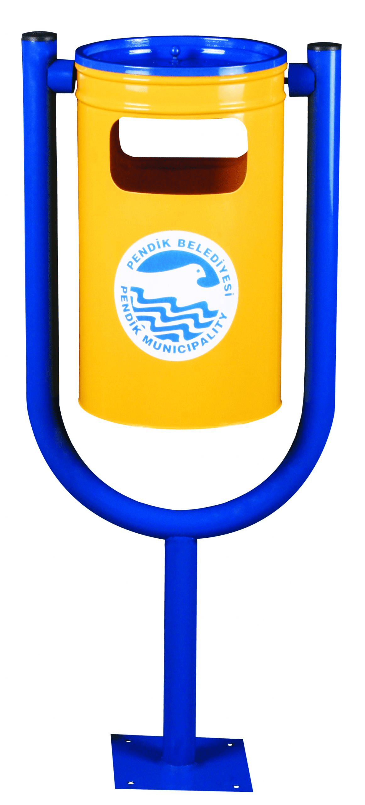 U Tipi Dış Mekan Çöp Kovası