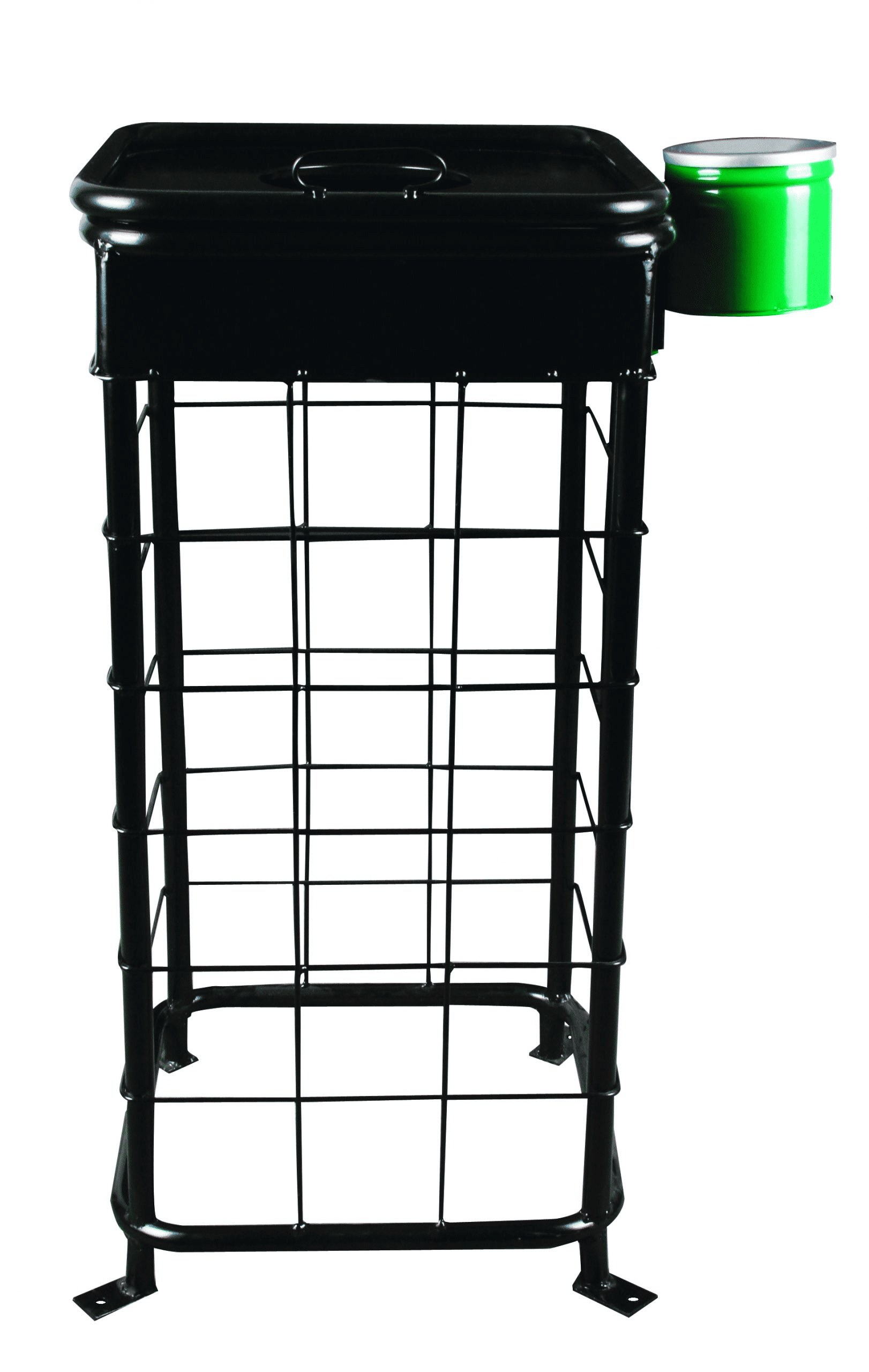 Poşetli Dört Ayaklı Dış Mekan Çöp Kovası